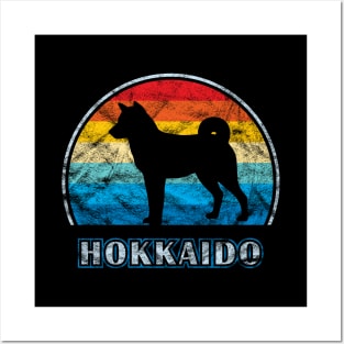 Hokkaido Vintage Design Dog Posters and Art